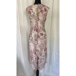 Y2k 90s Womens Pink Floral Ethereal Fairy Coquette Grunge Whimsigoth Dress Sz M Size M Photo 2