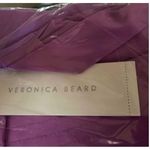 Veronica Beard  Beilla Ruffle A Line Dress Vivid Orchid size 6 Photo 7