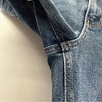 Just USA  High Rise Medium Wash Ankle Side Slit Straight Leg Jeans Sz 30P/10P NEW Photo 4