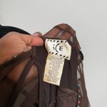 Anthropologie Vintage Y2K Brown Mesh Dress Romantic Grunge  Photo 6