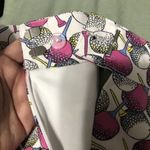 IZOD Golf Skort Skirt Size 14 Pockets Stretch White Pink Blue Balls Tees print Photo 9