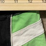 Lululemon  Leggings Womens Sz 6 S Wunder Under Crop Reversible Black Green Capri Photo 5