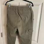 Women's Olive Cargo Jogger Pants Size 9/10 Green Photo 5