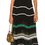 Proenza Schouler Striped Knit Midi Skirt Sz Small Photo 0