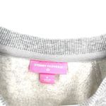 Stoney Clover Lane  Love Gray Pastel Pullover Crewneck Sweatshirt Photo 6