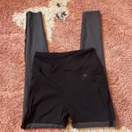 Gymshark x Nikki Blackketter Size Small S Black And Gray Cross Front Leggings Photo 0