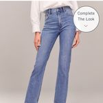Abercrombie & Fitch High Rise Ankle Straight Jean Photo 2