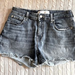 Levi's Signature by Levi Strauss Women’s High Rise Cut Off Denim Shirts Size 31 Photo 0