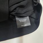 Norma Kamali  Long Sleeve Sweetheart Turtle Top in Black Photo 8