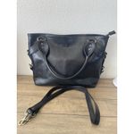 I Fratelli Firenze Genuine Leather Black Handbag Purse Made In Italy Photo 1