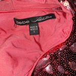 Bebe  addiction pink sequined mini dresz Photo 8