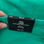 Divided Green High Waisted Wide Leg Pants Photo 3