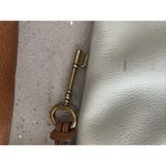 Fossil  Explorer Flap Foldover Hobo Light blue Leather Slouch Shoulder Bag Photo 10