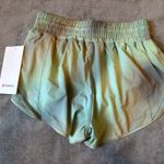 Lululemon  Hotty Hot High-Rise Lined Short 2.5" Chroma Drift Green/Palm Court 6 Photo 3