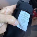 XOXO Black Faux Leather Trim Y2K Ruffle Mini Skirt Photo 3