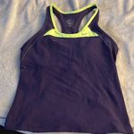 Nike Purple and Neon Yellow Tank Top Photo 0