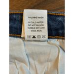 Judy Blue Dad Jean Mid Rise Straight Distressed Denim Blue Stretch Size 7 28 NWT Photo 7