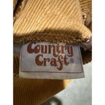 Corduroy Vest Women's Small brown Vintage‎ Snap Zip Sleeveless Cotton Photo 12