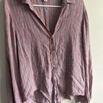 American Eagle ‎ women’s tie shirt with buttons Photo 0