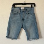 frame denim Frame le vintage Bermuda denim shorts sz 24 Photo 3