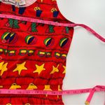 VINTAGE Béchamel Beach print romper red sz M Size M Photo 4