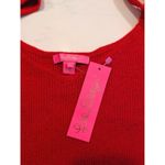 Lilly Pulitzer NWT Leonette Sweater Set Knit Tank Top Amaryllis Red XL Photo 2