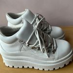 Jeffrey Campbell Women's Platform Chunky Chunky White Lace Up Sneaker Boots Photo 1