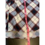 prAna  Oversized Plaid Flint Snap Front Collard Maxi Shirt Dress Outdoorsy Preppy Photo 14