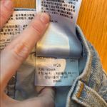 Levi's Levi’s 501 Cutoffs Denim Shorts Medium Wash Frayed Edge 26 Photo 6