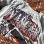 NASCAR white graphic tee shirt top Size M Photo 2
