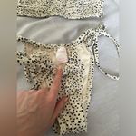 Xhilaration White and Black Spotted Smocked Bikini Set size small Photo 2