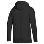 Adidas Fleece Hoodie Black Logo Sweatshirt Front Pocket Soccer NWT Size Small Photo 2