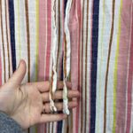 Old Navy NEW  women's linen blend striped pull on drawstring pocket‎ pants casual Photo 2