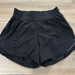 Lululemon Hotty Hot Short High-Rise Long 4" Women Size 4 Black Photo 0