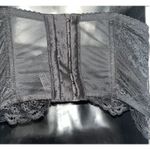 Victoria's Secret Very Sexy Shine Strap Black Lace Demi Bustier 36C Push Up Photo 3