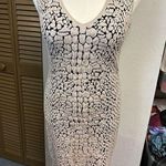 ANTHROPOLOGY Sioni Black and Tan Dress Size S Photo 0