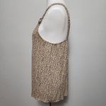 Maurice's Tan Black Polka Dot Tortoise Ring Tank Size Medium Photo 5