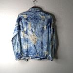 Fantastic Fawn  S Destroyed Acid Wash Jeans Jacket Distressed Acid Wash Photo 5