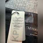 MINKPINK  Vegan Leather Black Mila PU Pants Size Large NWT Photo 5