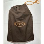 Tod's  Women Gommino Brown pink Leather driving Loafers Size 36.5 w dustbag Photo 4