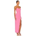 superdown Revolve Ryleigh Pink Bustier Strapless Maxi Stretch Bodycon Maxi M Photo 6