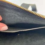 J.Crew women’s black leather Parker crossbody magnetic zipper bag purse Photo 7