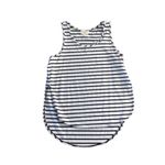 LA Hearts  Blue and White Striped Tank Top Size Medium Photo 1