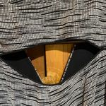 Aryn K  Black and white Midi Dress Photo 4