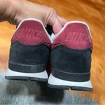 Nike  Internationalist Retro Running Training Shoes 6.5 Black White Burgundy Photo 8