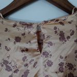 ZARA  Women Floral Print Crop Top Size Medium Photo 8