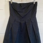 J.Crew  Lorelei Strapless Textured Dress Black - 4 EUC Photo 12