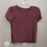 American Eagle  Women Casual Top Purple/ Pink Size Small Photo 0