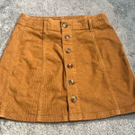 American Eagle  corduroy hi-rise a-line skirt 0 Photo 0