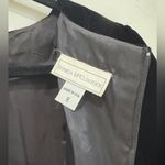 Jessica McClintock VTG  black velvet holiday dress size 8 Photo 1